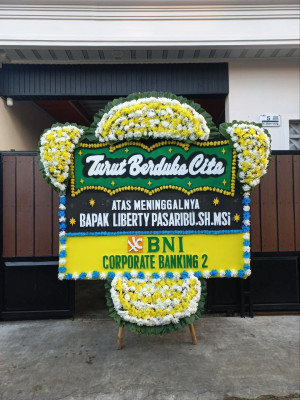 Papan Bunga Duka di Buol