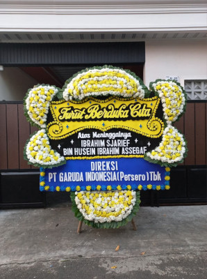 Papan Bunga Duka di Buol