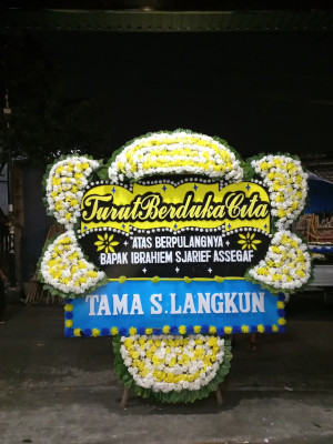 Papan Bunga Duka di Buol