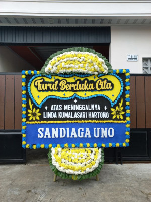 Papan Bunga Duka di Buol